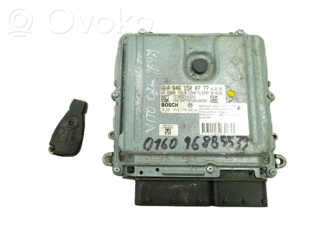 Mercedes-Benz Vito Viano W639 Sterownik / Moduł ECU 