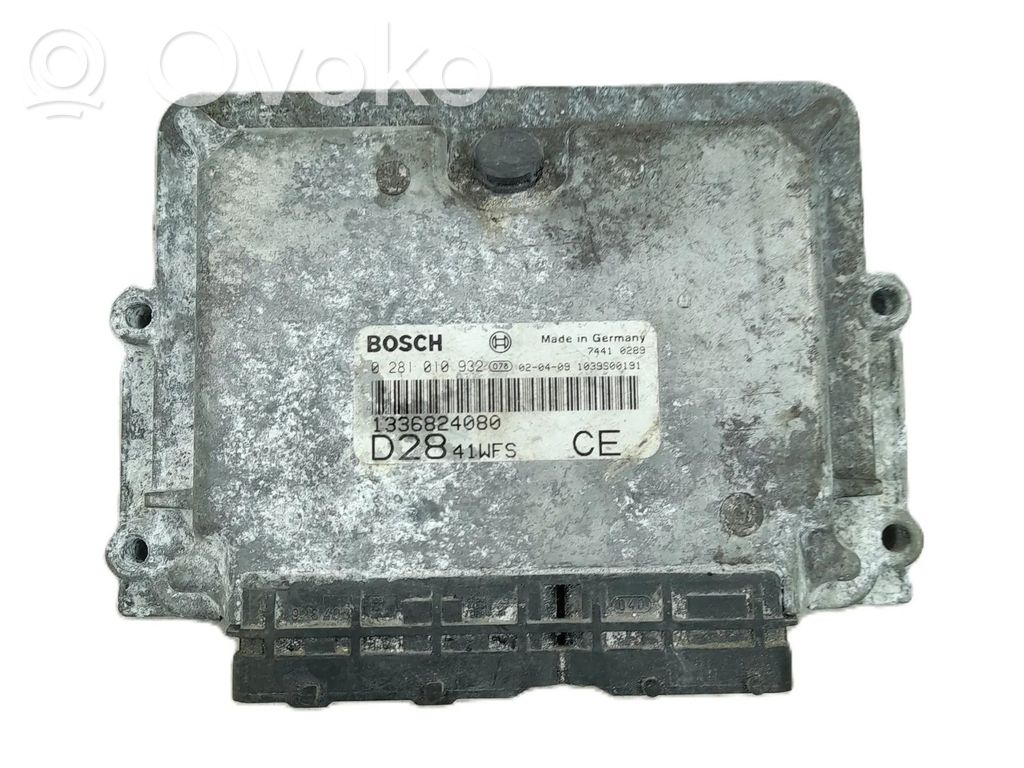 Peugeot Boxer Engine control unit/module 