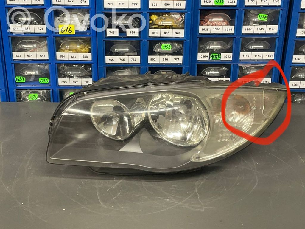 BMW 1 E81 E87 Headlight/headlamp 