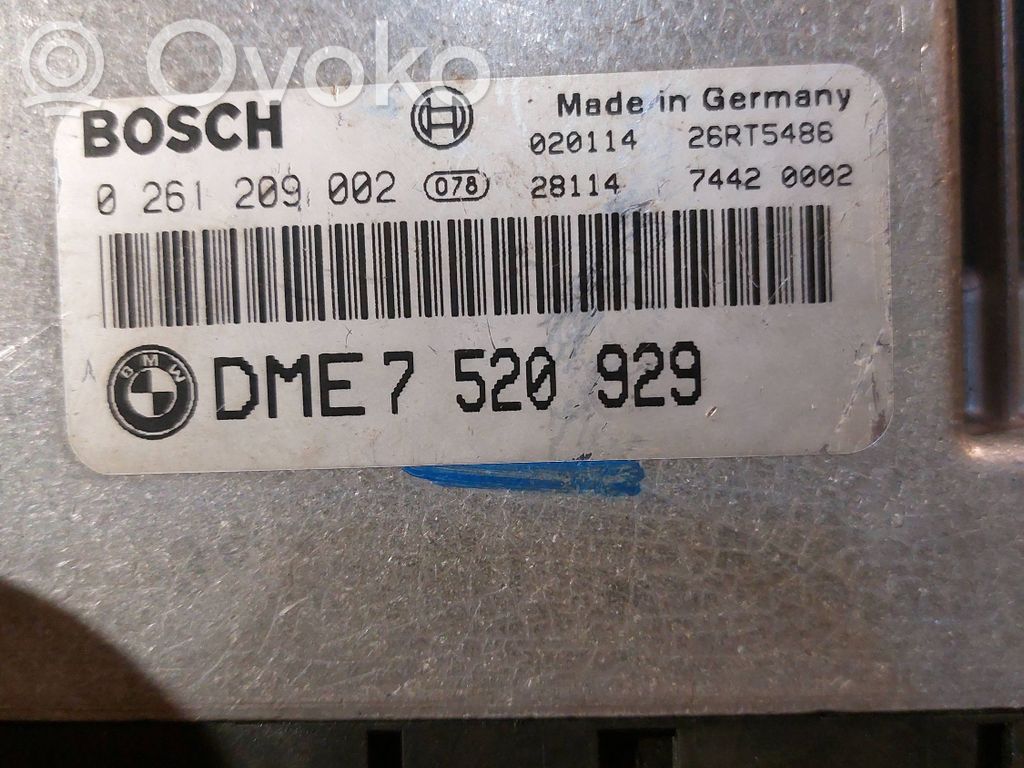 Sterownik / Moduł ECU   7520929,0261209002,26RT5486
