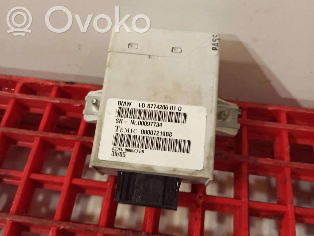 Unité de commande / module de régulateur de vitesse   6774206,00007219B8,00097734
