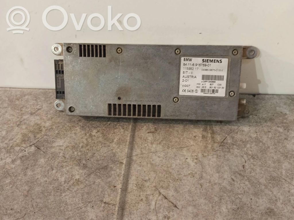 BMW X5 E53 Module unité de contrôle Bluetooth 
