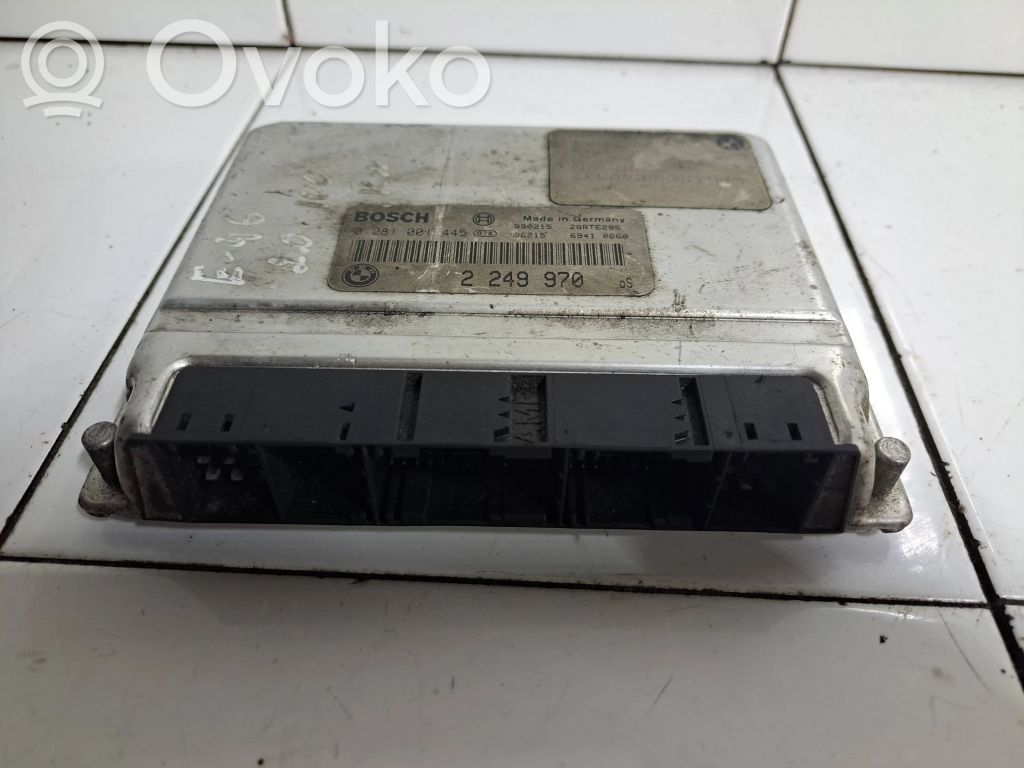BMW 3 E46 Sterownik / Moduł ECU 