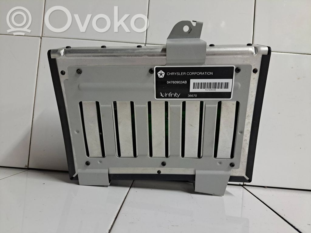 Garso stiprintuvas   04760902AB,P04760902AB,36670