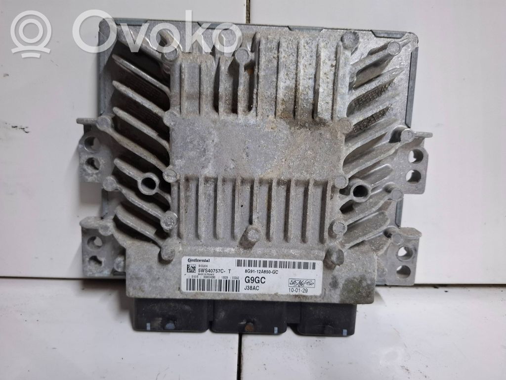 Engine control unit/module   8G9112A650GC,5WS40757CT