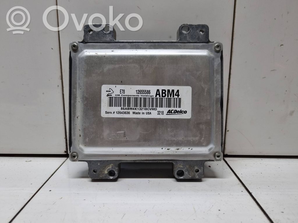 Opel Astra J Engine control unit/module 