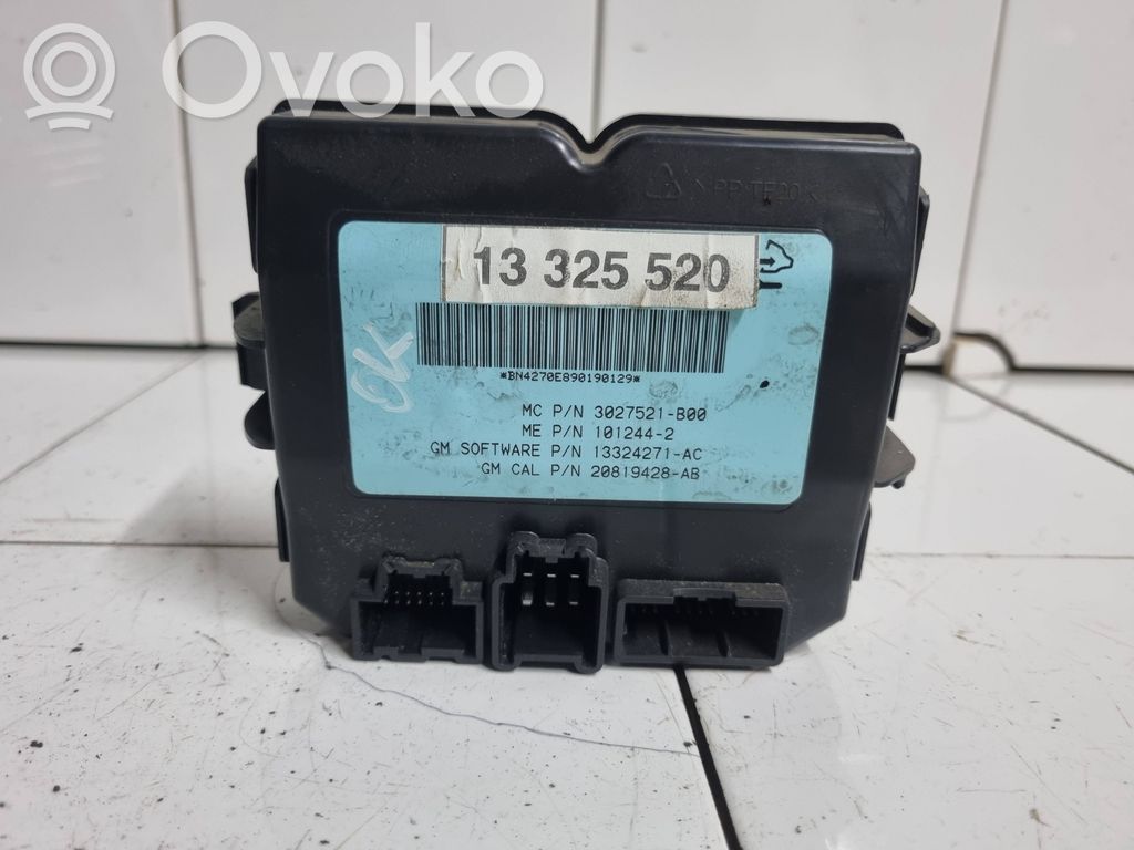 Tailgate/trunk control unit/module   13325520,1012442,3027521B00,13324271A