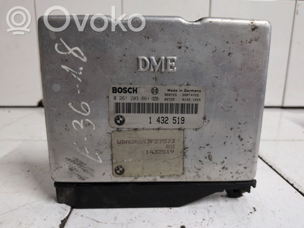 Moottorin ohjainlaite/moduuli   0261203661,1432519