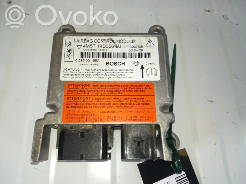 Airbag control unit/module   4M5T14B056BJ,CENTRALITAAIRBAG
