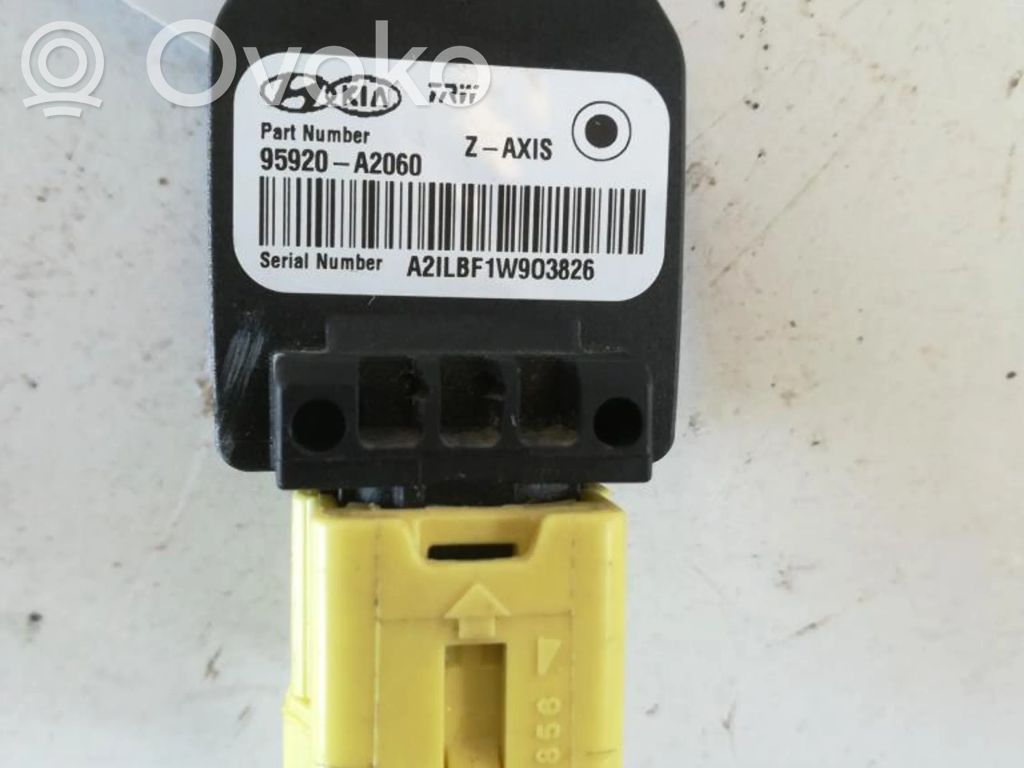 Sensor impacto/accidente para activar Airbag   95930