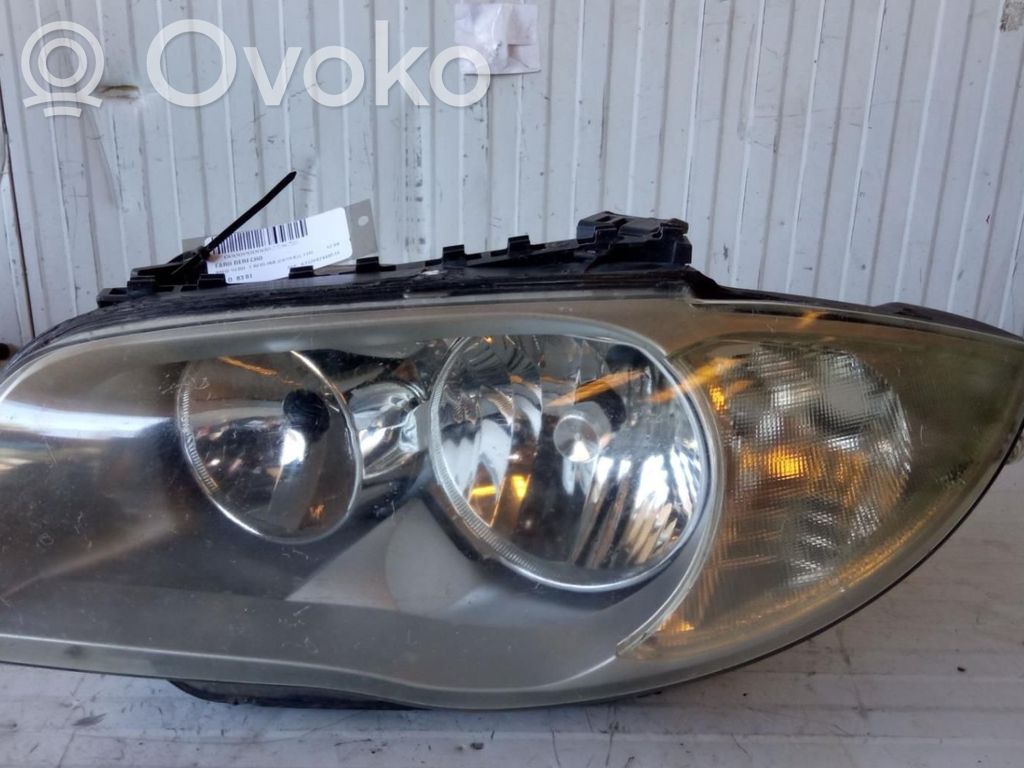 BMW 1 E81 E87 Phare frontale 