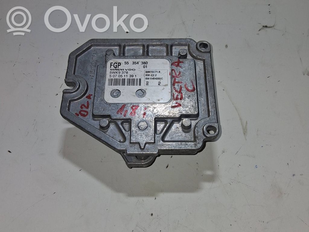 Opel Vectra C Engine control unit/module 