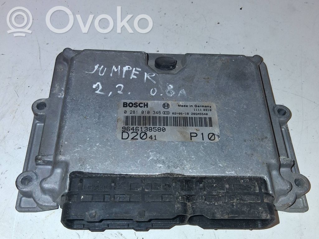 Citroen Jumper Engine control unit/module 