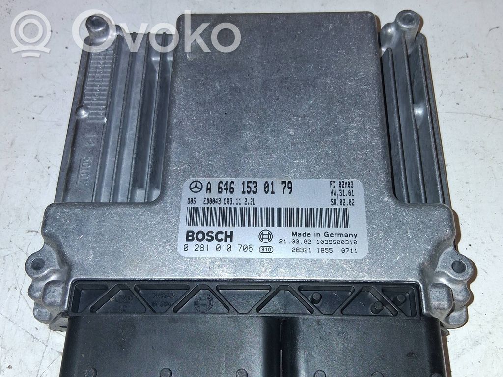 Mercedes-Benz E W211 Engine control unit/module 