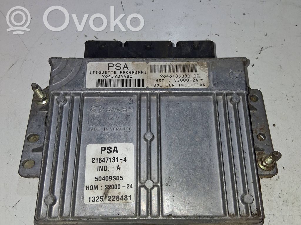 Citroen Berlingo Engine control unit/module 