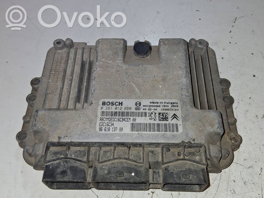 Unidad de control/módulo del motor   0281012620,9653958980,9661813780