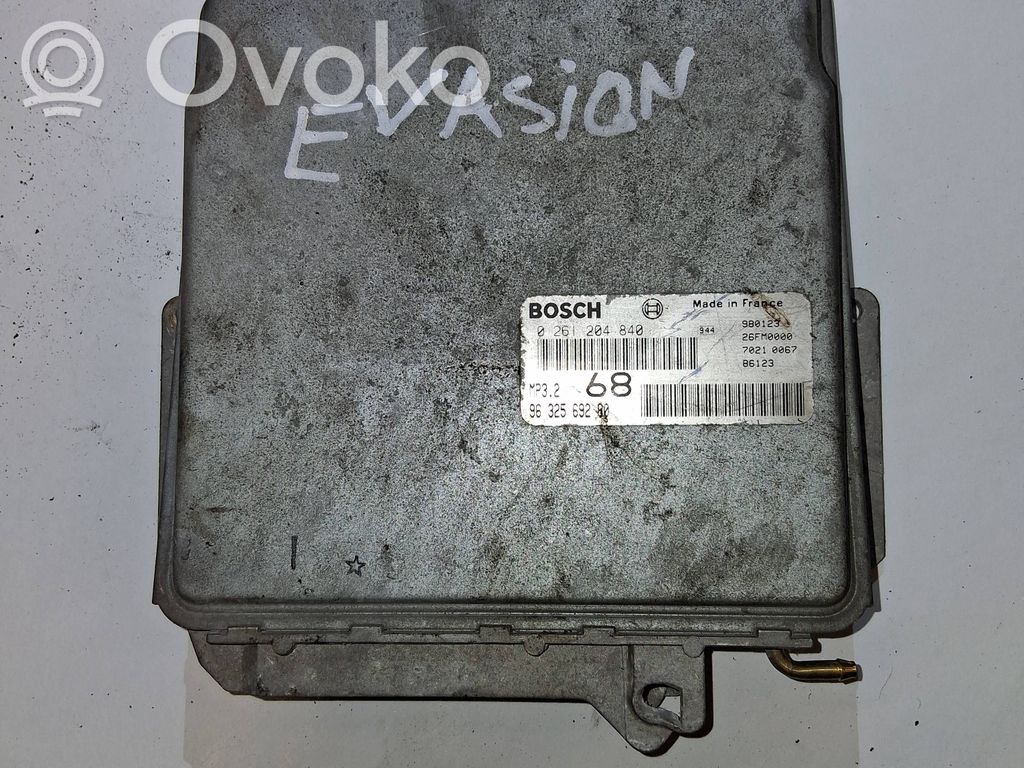 Citroen Evasion Engine control unit/module 