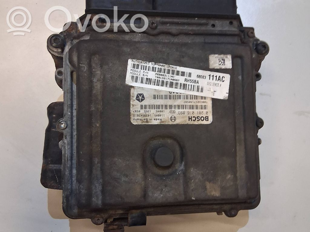 Engine control unit/module   0281016893,1039S43812