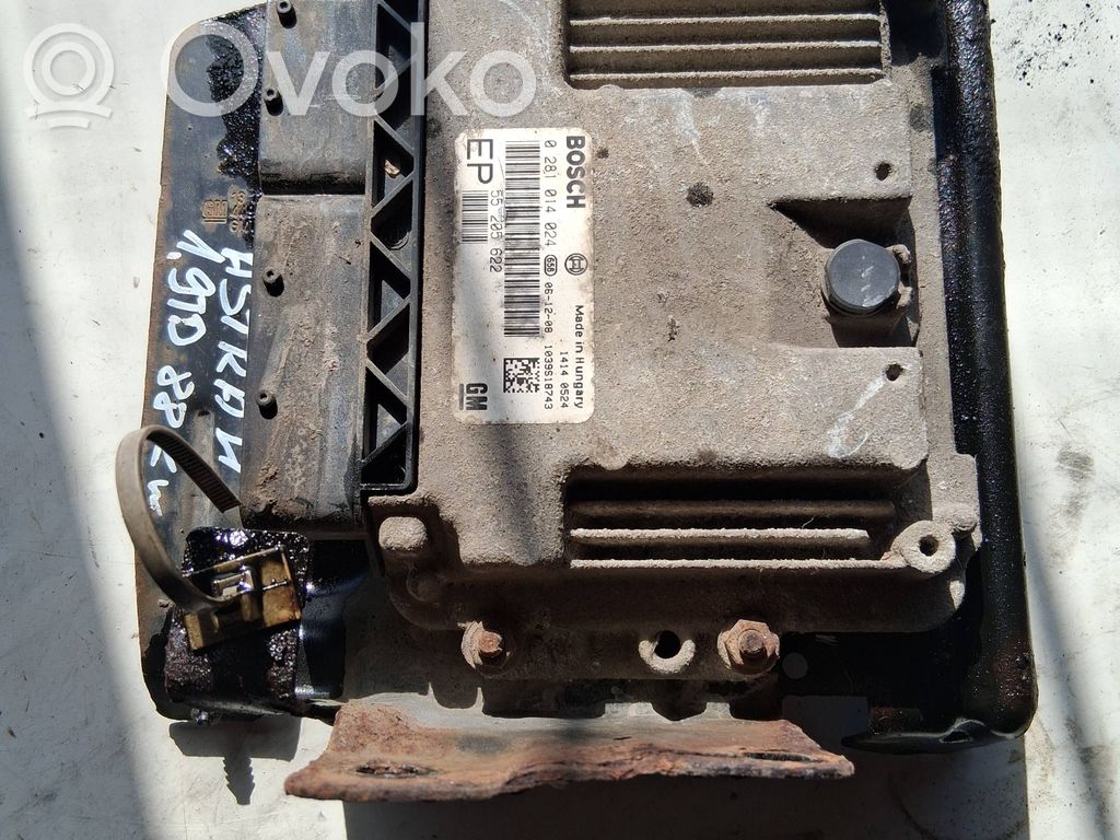 Engine control unit/module   0281014024,55205622,1039S18743