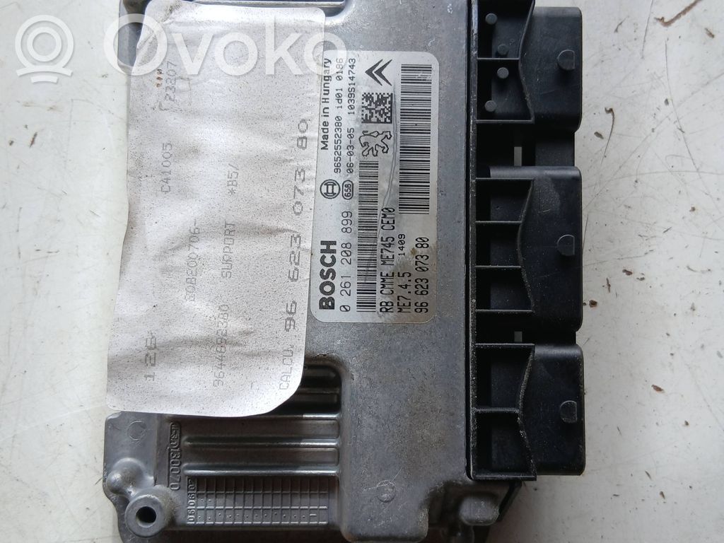 Citroen C4 I Engine control unit/module 