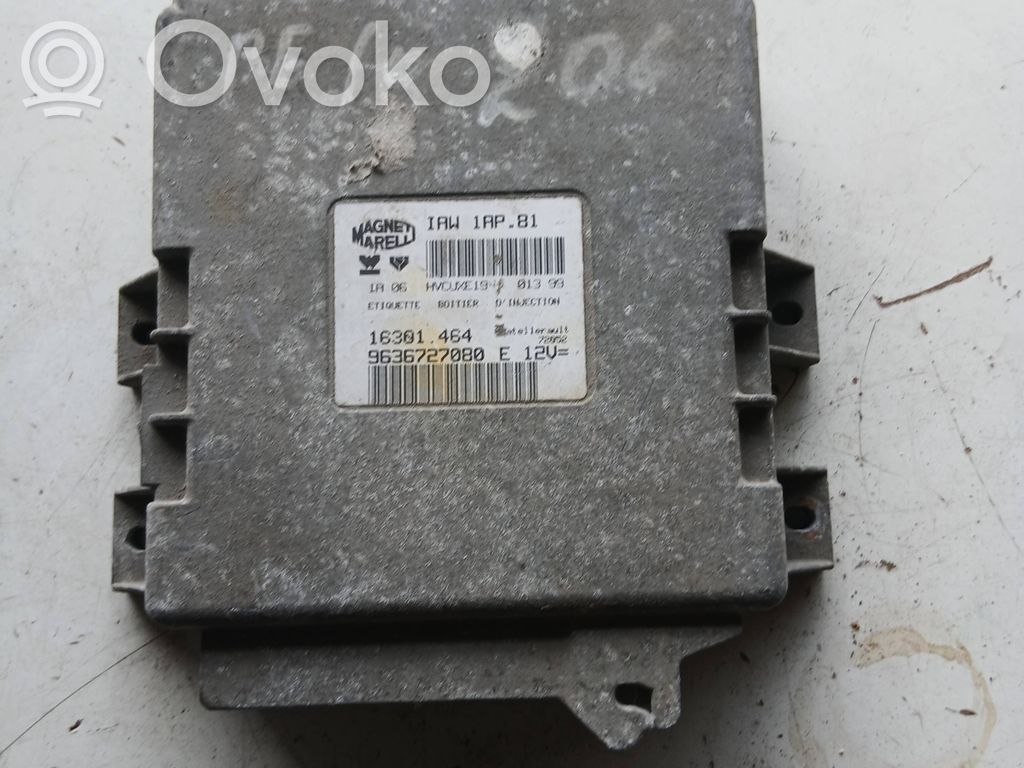 Peugeot 206 Engine control unit/module 