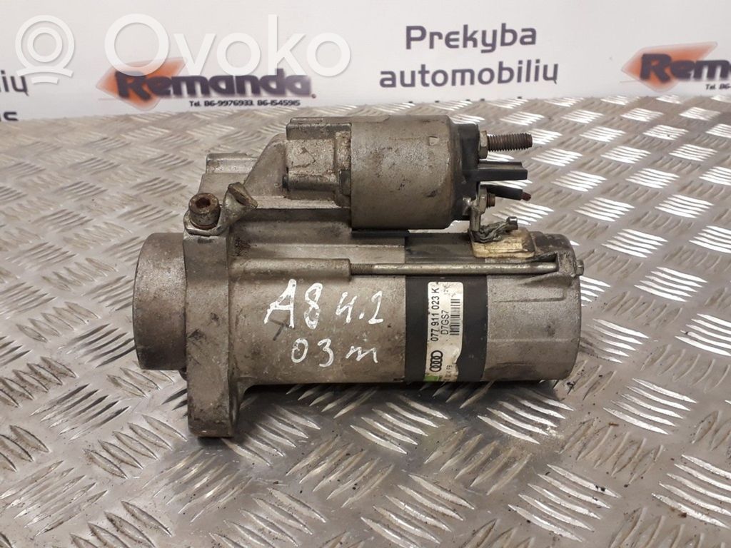 Audi A8 S8 D3 4E Starteris 
