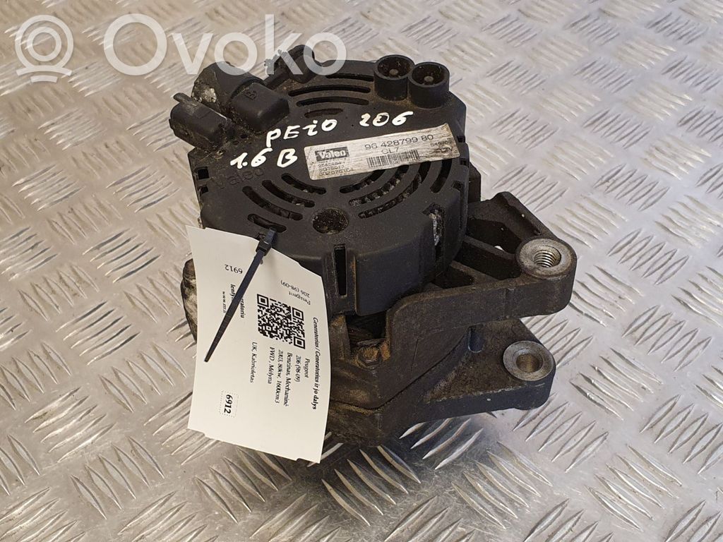 Peugeot 206 Ģenerators 