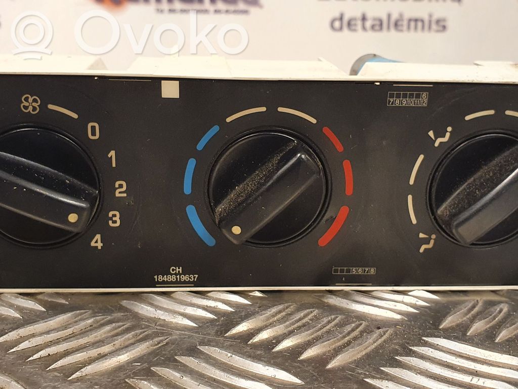 Citroen Berlingo Climate control unit 