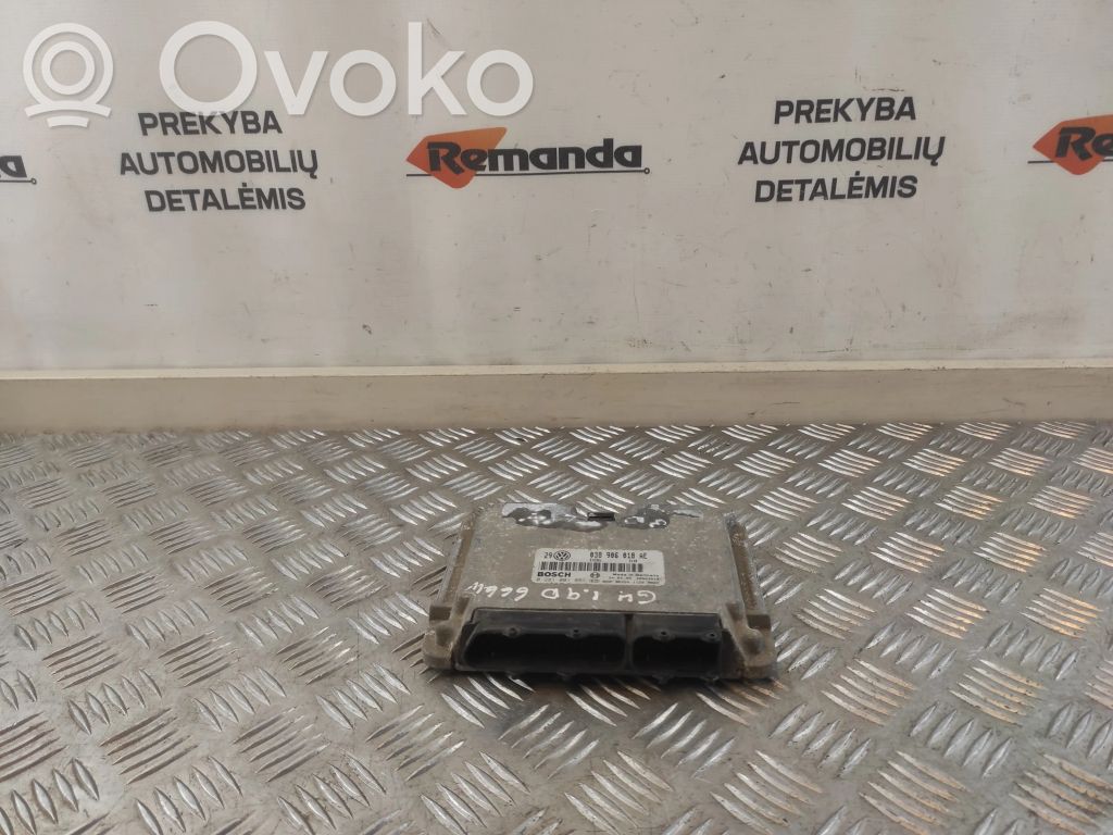 Engine control unit/module   038906018AE,28SA3814,0281001851