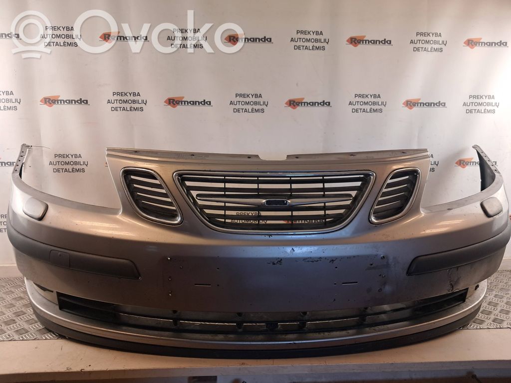 Saab 9-3 Ver2 Передний бампер 