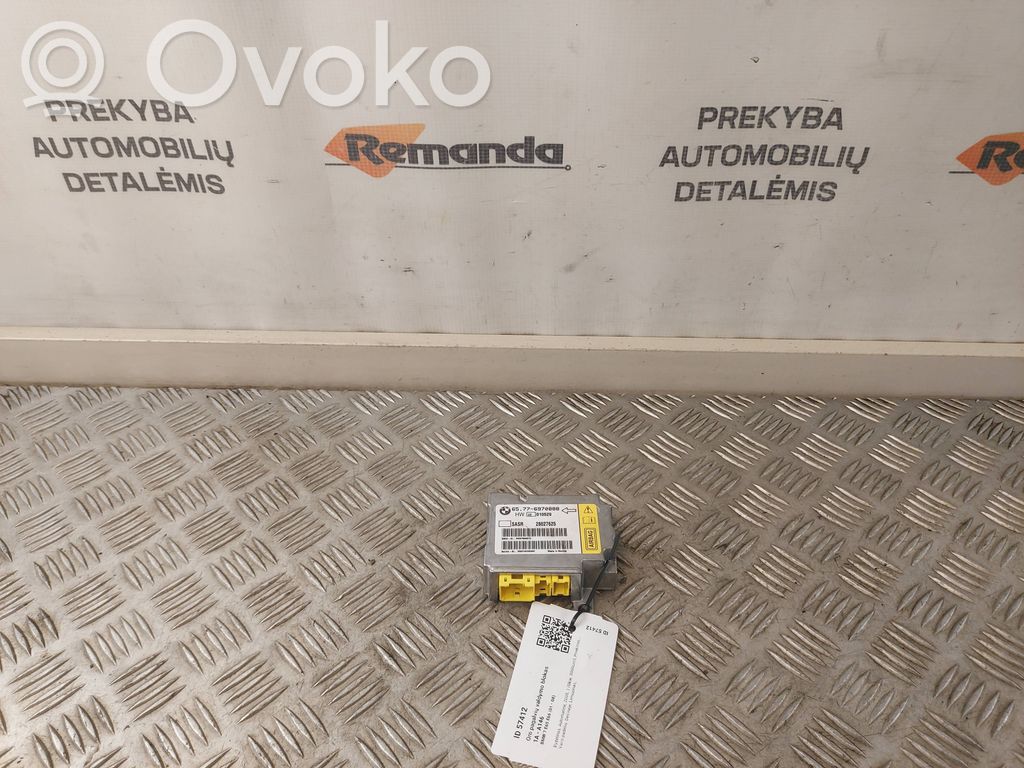 Airbag control unit/module   65776970888,65776970888,28027625
