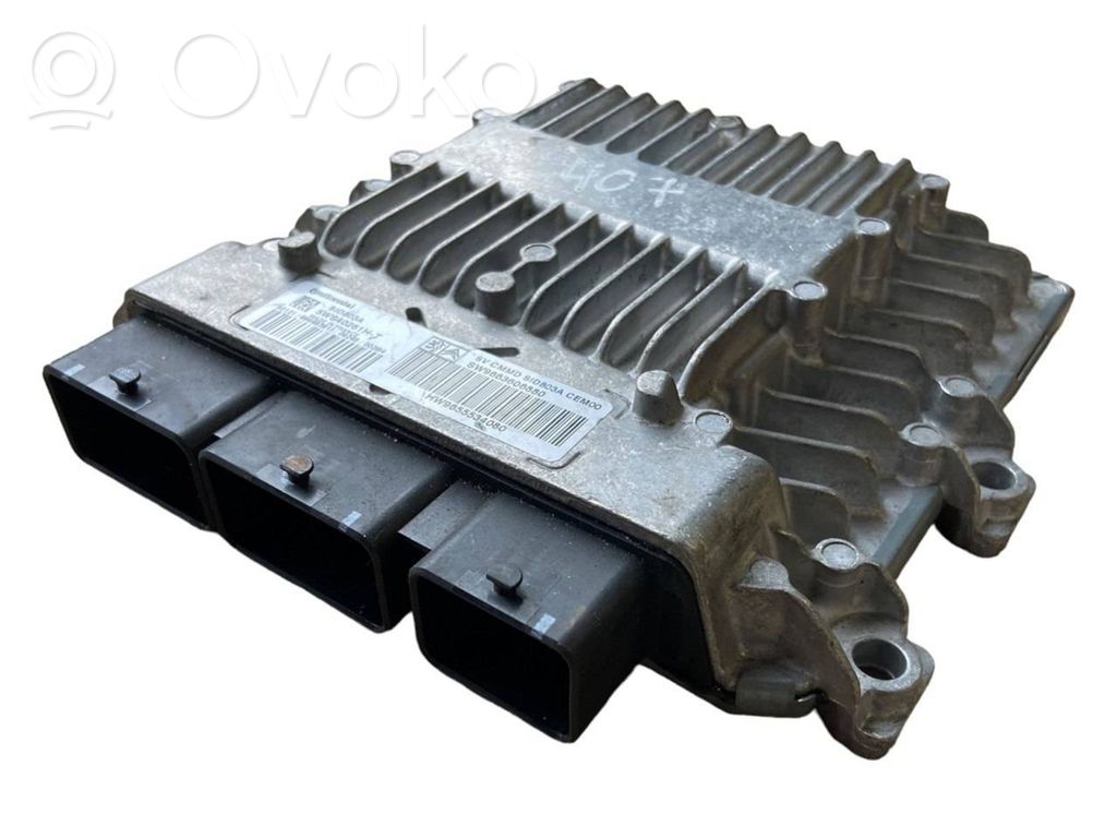 Engine control unit/module   HW9655534080,SW9663606880,5WS40261HT