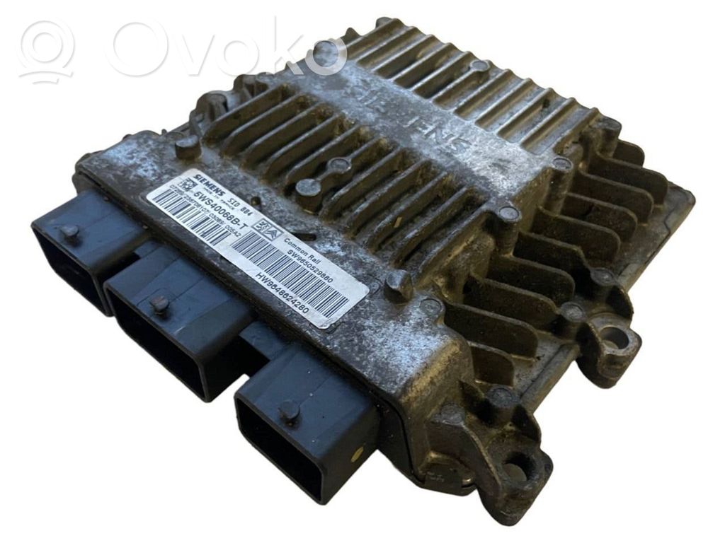 Engine control unit/module   5WS40068BT,9650529880
