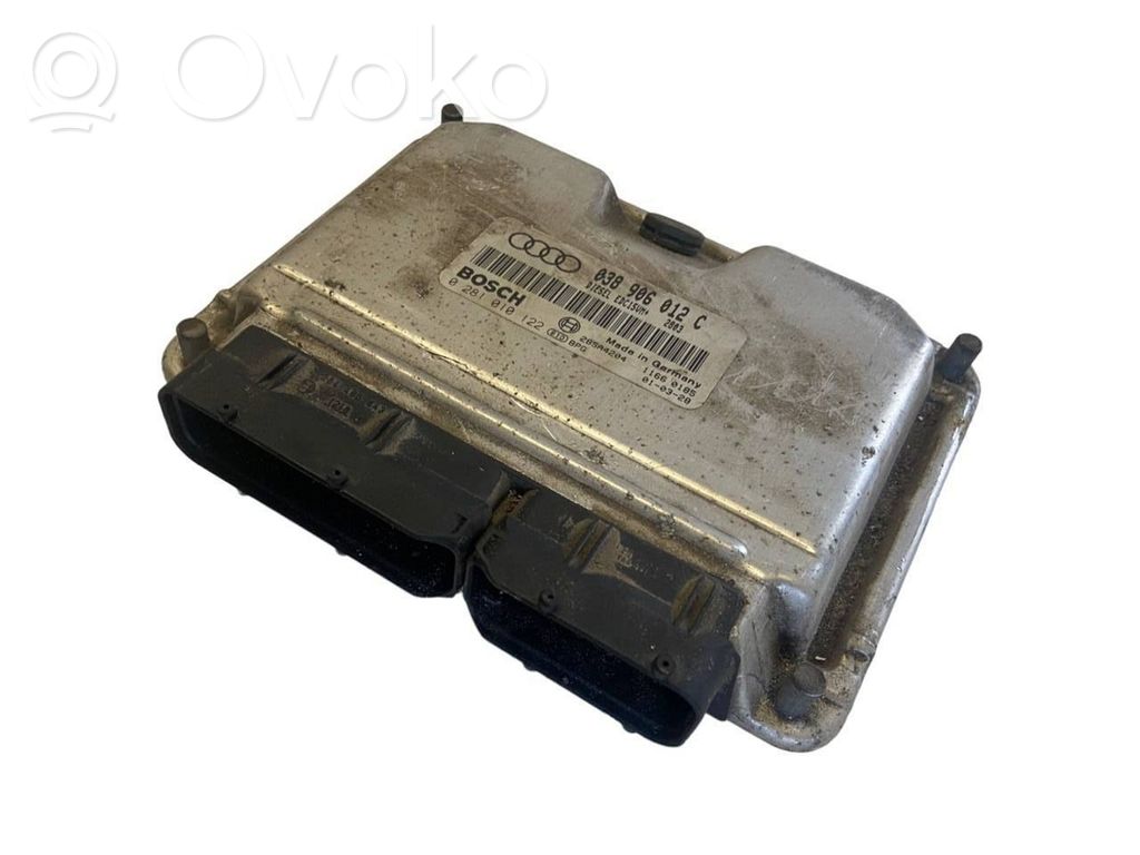 Engine control unit/module   038906012C,0281010122,28SA4204,11660185