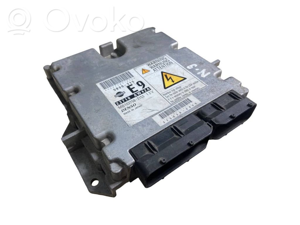 Engine control unit/module   23710AW42A,5800315,MB1027583153