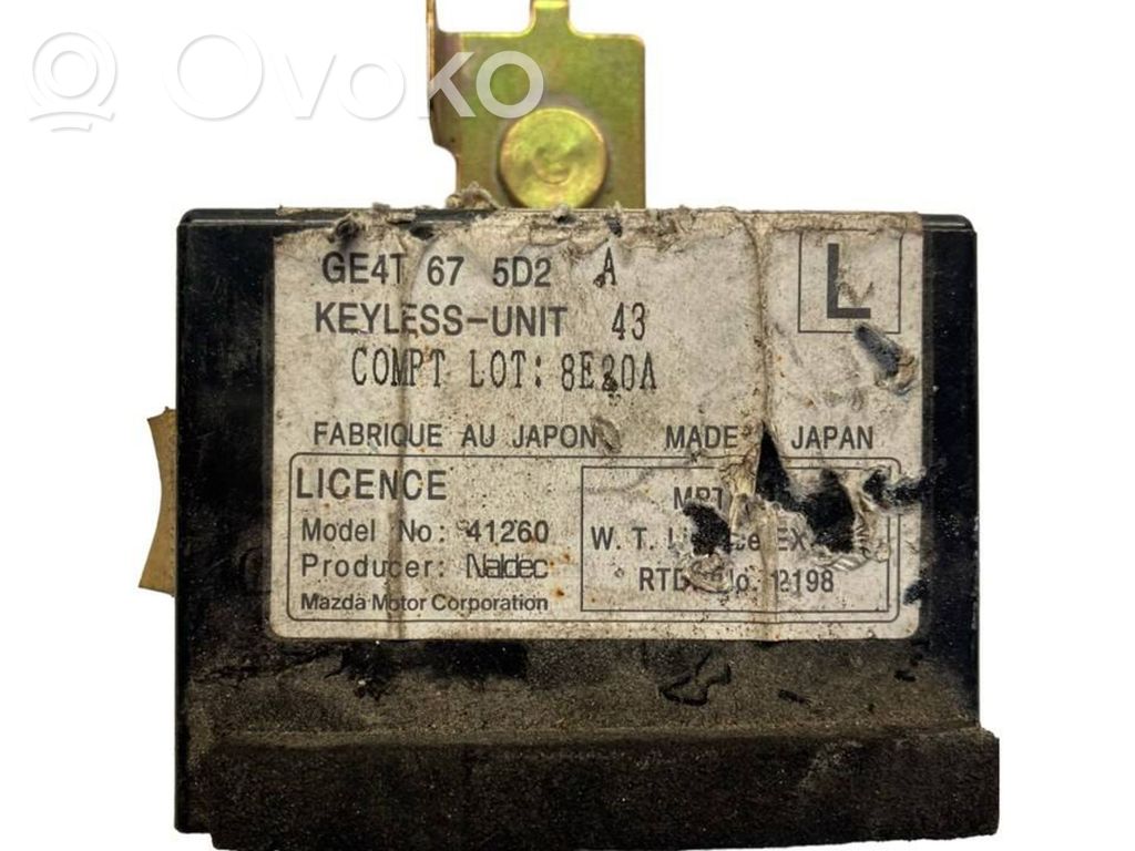 Mazda 626 Immobilizer control unit/module 