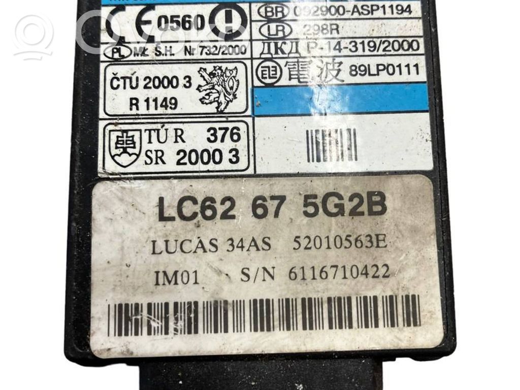 Immobilizer control unit/module   LC62675G2B,52010563B,6116710422
