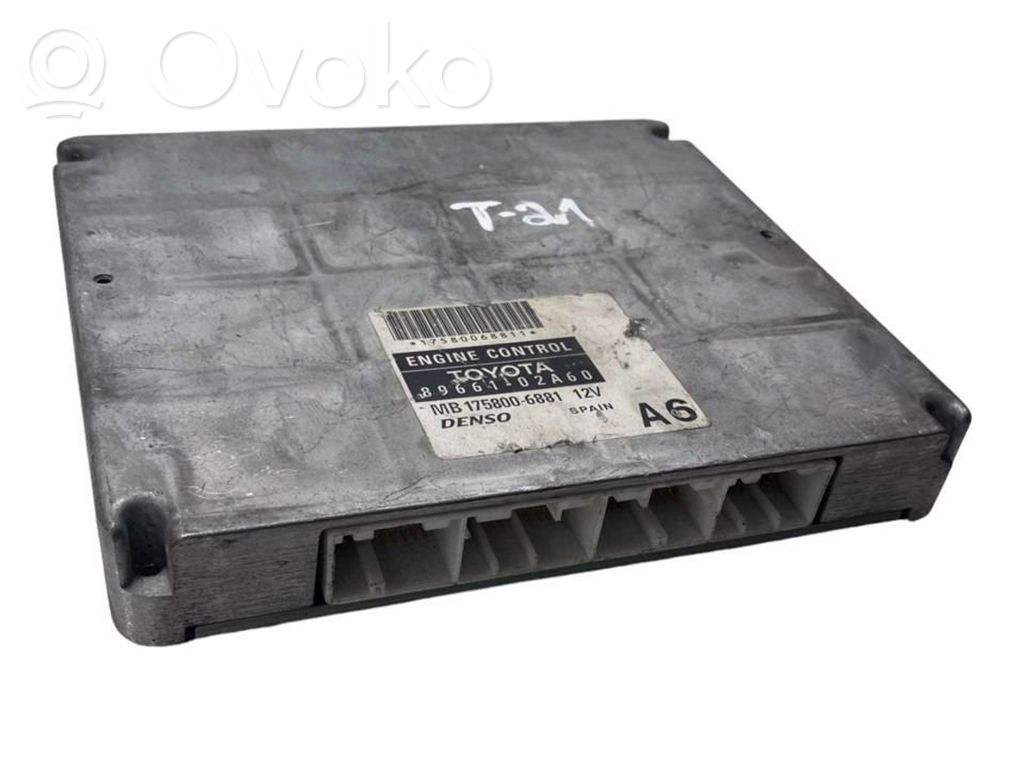Engine control unit/module   8966102A60,MB1758006881