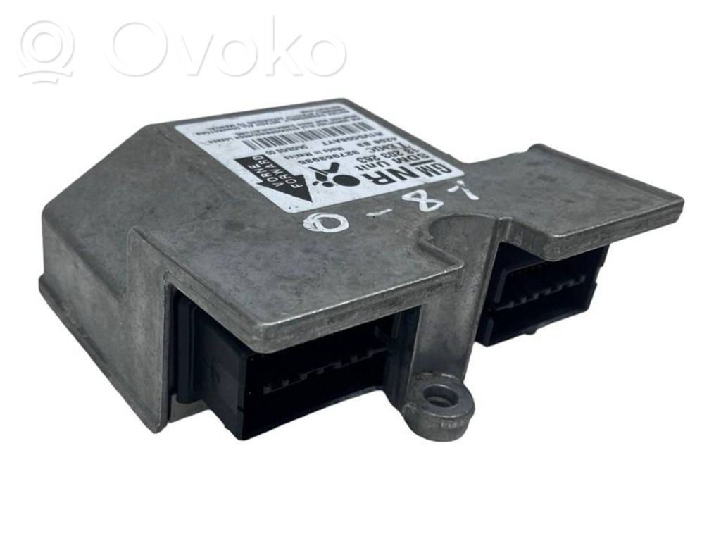 Opel Astra H Airbag control unit/module 