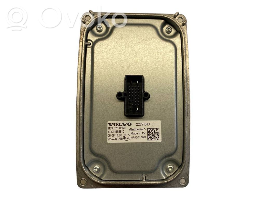 Volvo XC60 LED ballast control module 