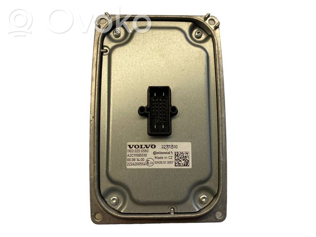 Volvo XC60 LED ballast control module 