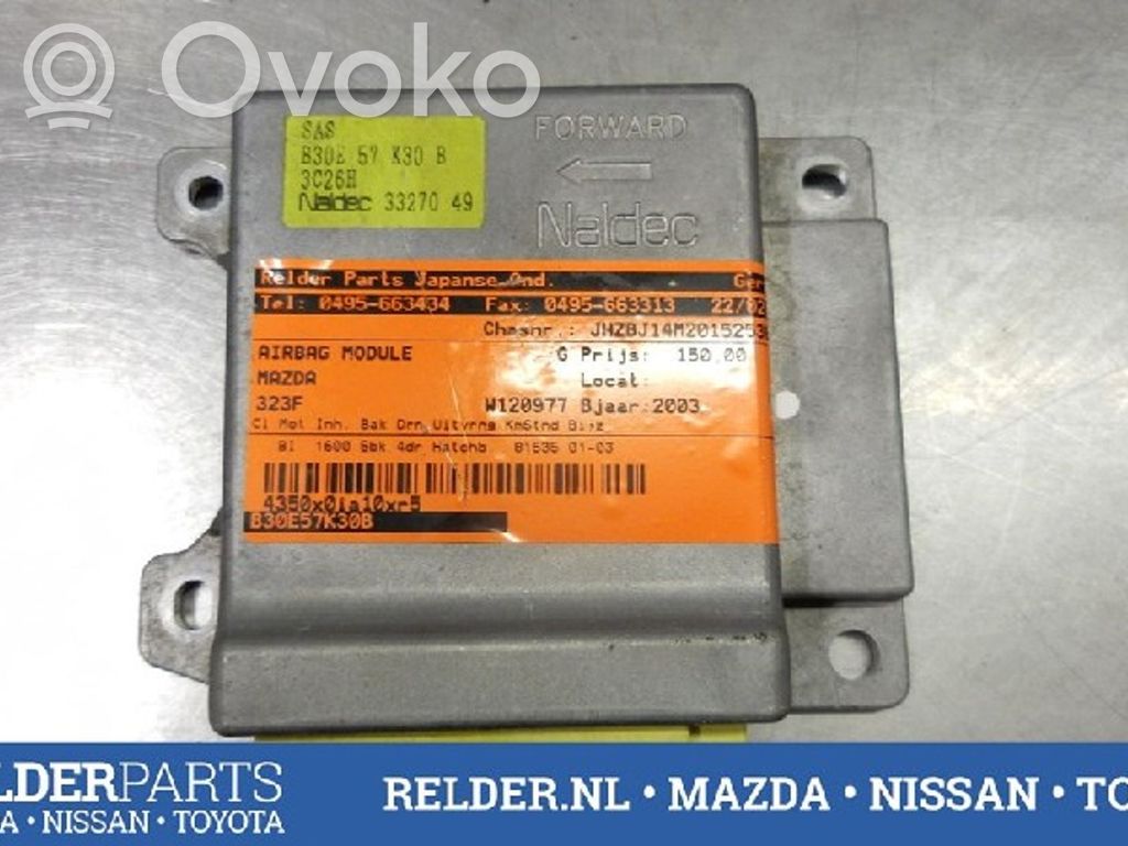 Mazda 323 Sterownik / Moduł Airbag 