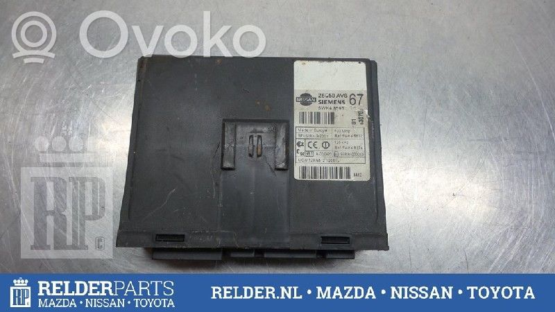 Otras unidades de control/módulos   28550AV667,28550AV667