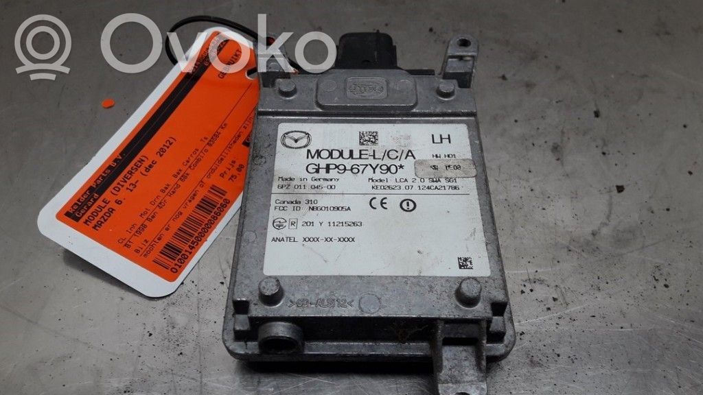 Mazda 6 Otras unidades de control/módulos 