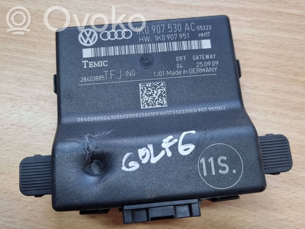 Volkswagen Golf VI Gateway control module 