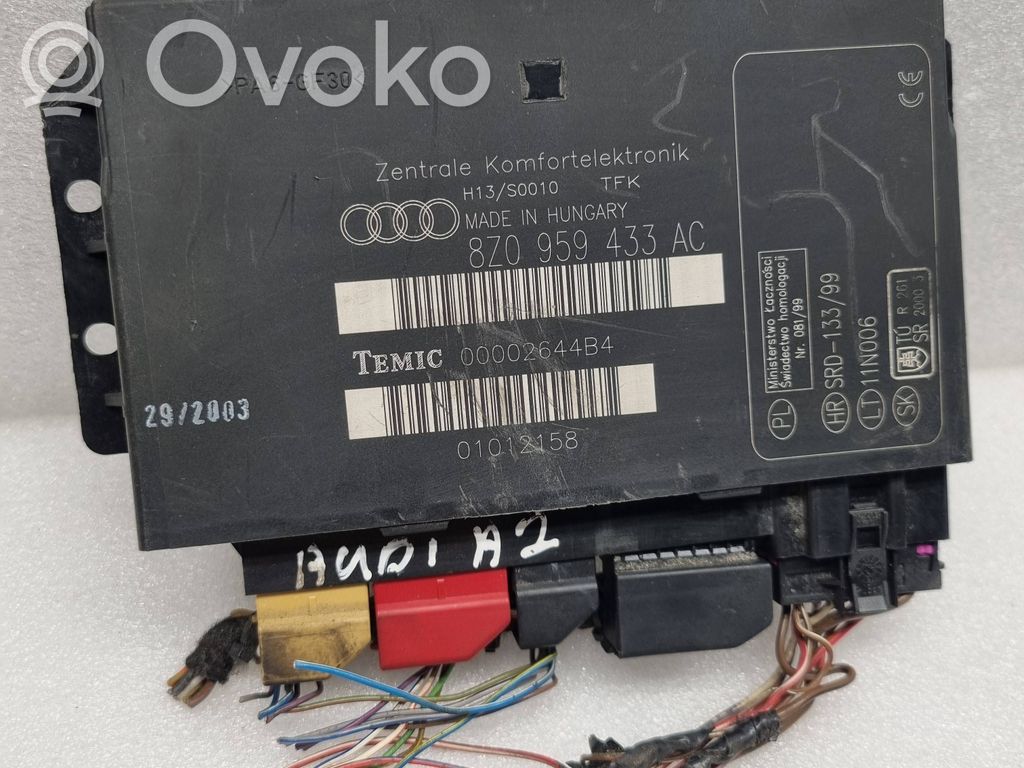 Komforto modulis   8Z0959433AC,00002644B4,01012158