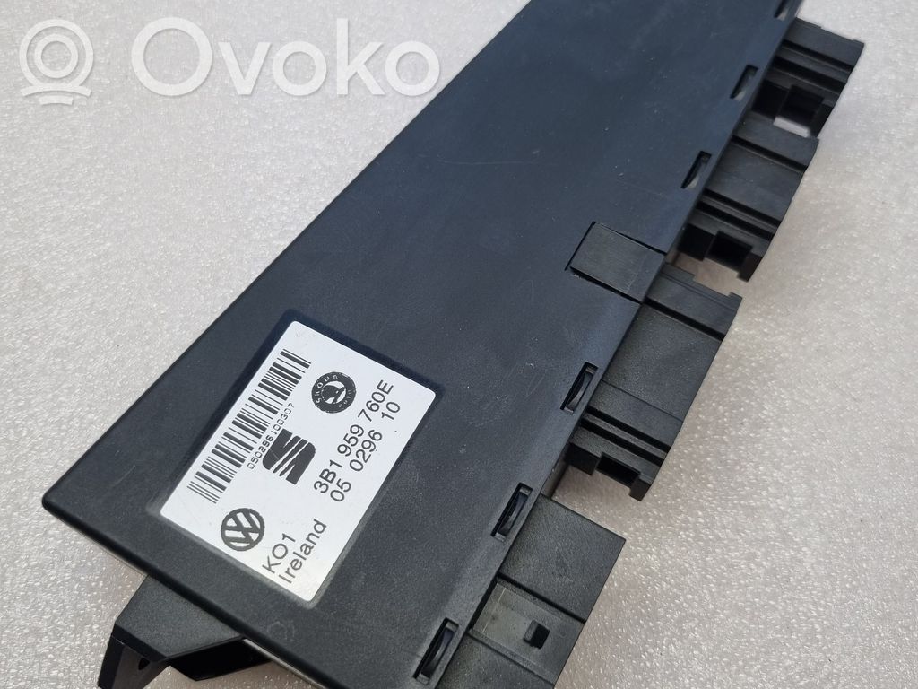 Skoda Superb B5 (3U) Module de commande de siège 