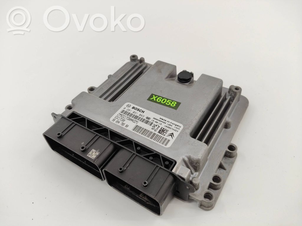 Citroen Berlingo Calculateur moteur ECU 