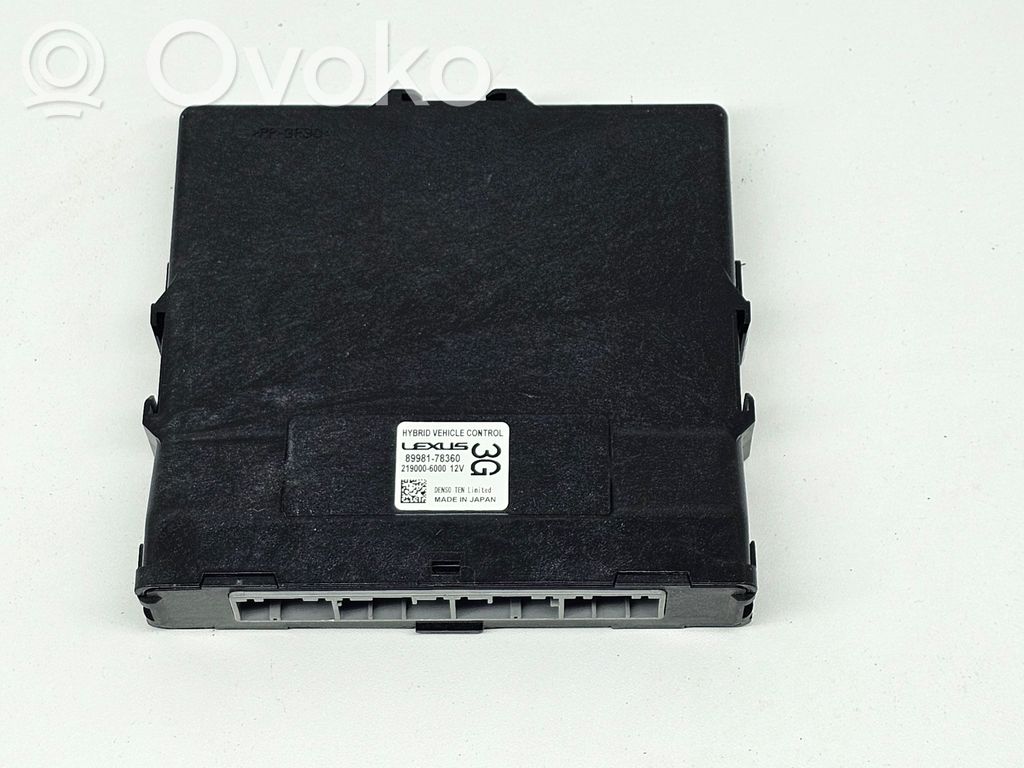 Lexus NX Engine control unit/module 