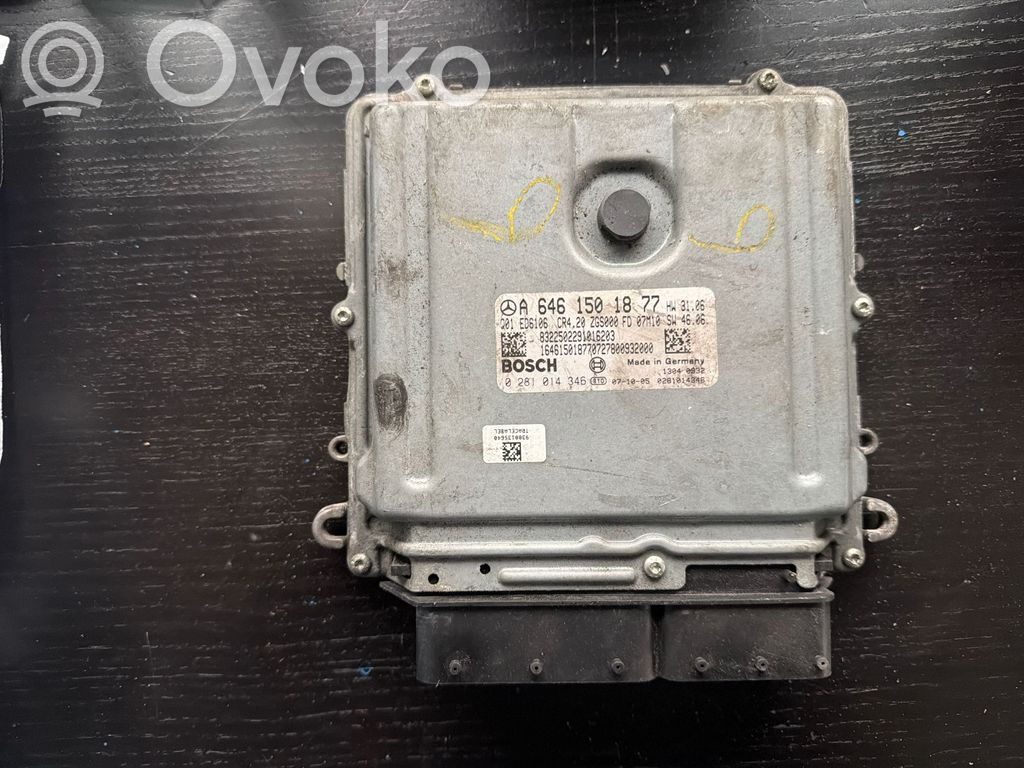 Mercedes-Benz Sprinter W906 Engine control unit/module 